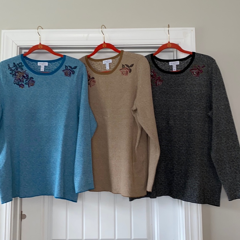 BRAND NEW Studio sweaters nice cozy material